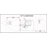 Laser 260 - 67" - Schema C